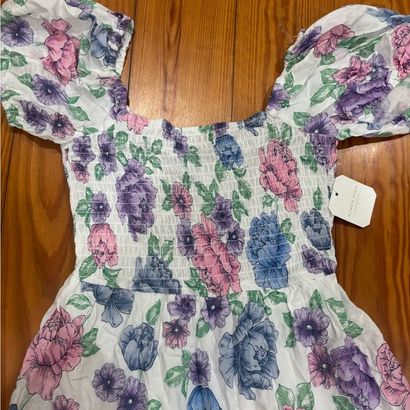 Altard State Multicolor Floral Midi Dress S - Picture 2 of 6